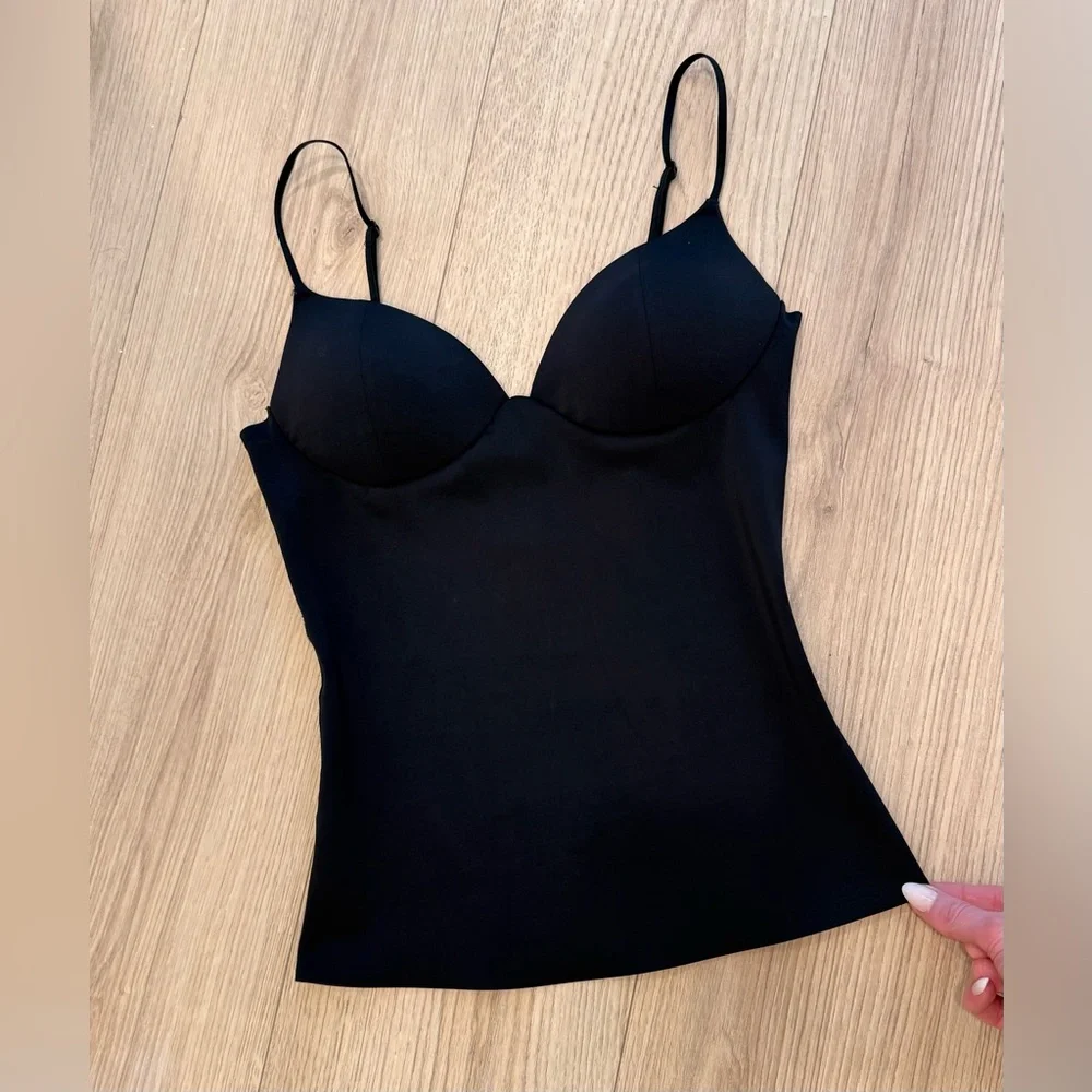 NWOT Zara Seamless Built-in Bra Cami | Small (US 2-4) | Perfect Condition - Picture 13 of 16
